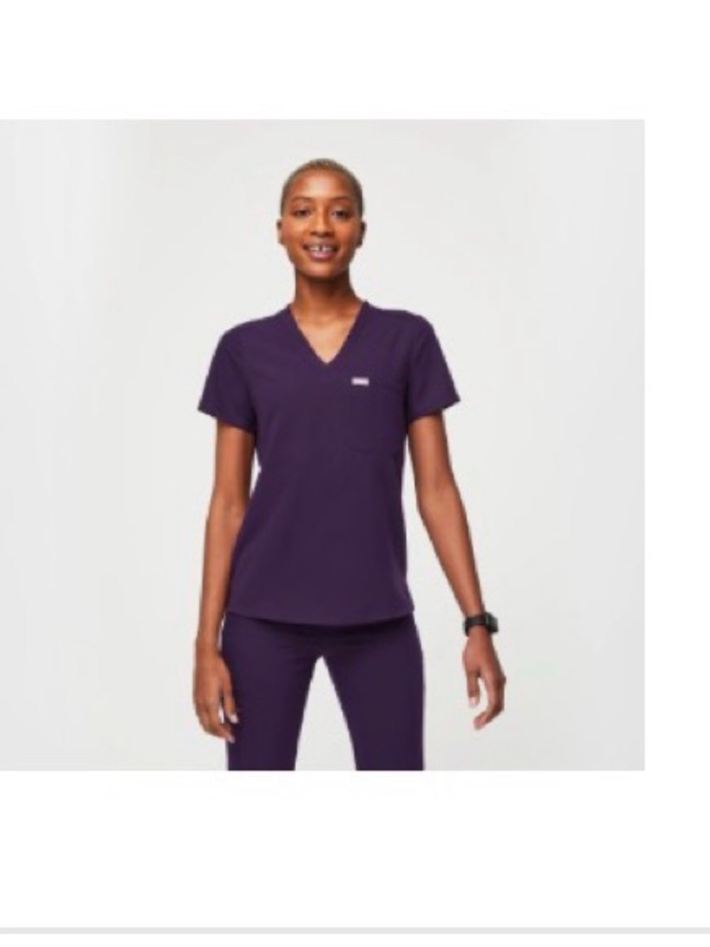 FIGS Purple Jam Scrubs Set - Picture 2 of 3